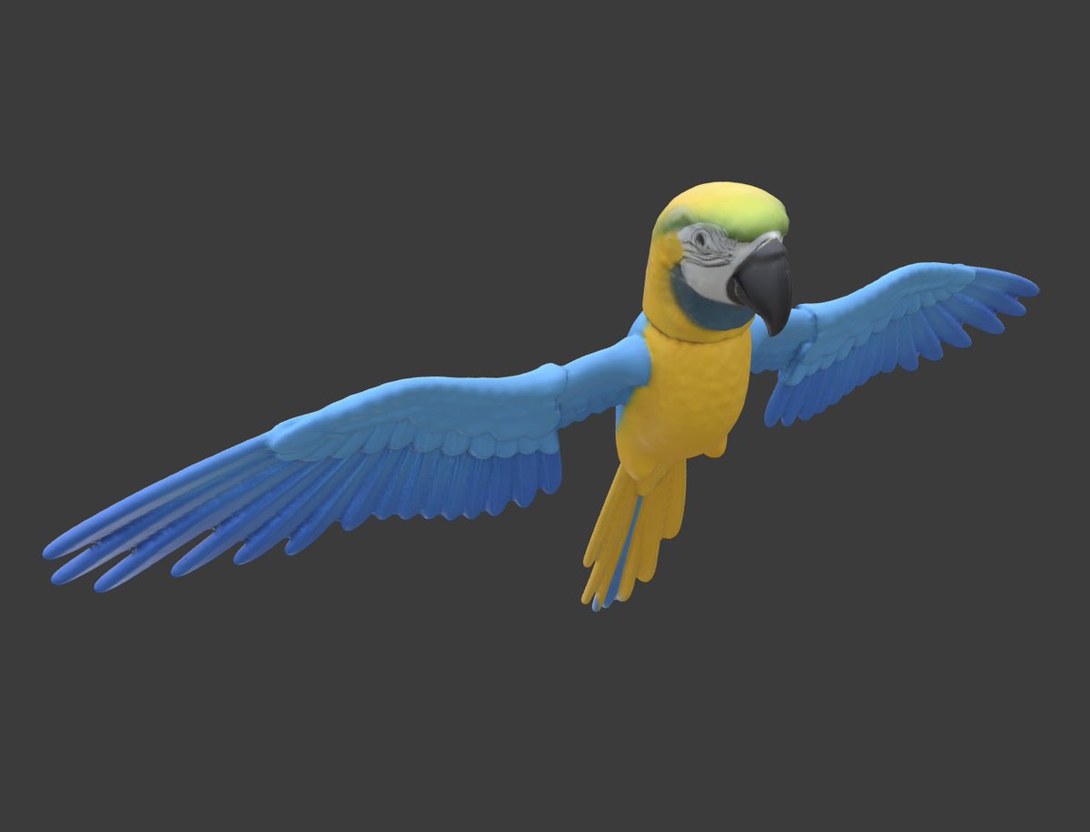 AliGTheOtherOne's tweet photo. Same sketch & prompt with https://t.co/pFxFLyFYeQ, great result off the bat, second prompt just asked it to attach the wings. Now this is something I can actually print as is, or cut it into parts in the slicer to print a large version. Well done @zachdive & team.