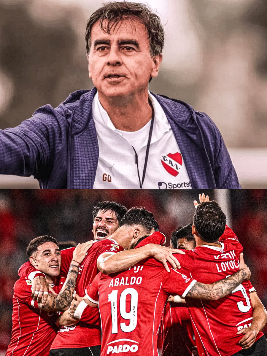 🔝🔴 INDEPENDIENTE suma 9 partidos consecutivos SIN DERROTAS en la Liga Profesional al mando de GUSTAVO QUINTEROS:

✅ 3-0 vs. Platense.
✅ 3-0 vs. Atlético Tucumán.
✅ 1-0 vs. Deportivo Riestra.
✅ 1-0 vs. Rosario Central.
🟰 1-1 vs. Estudiantes de La Plata.
🟰 1-1 vs. Newell’s.