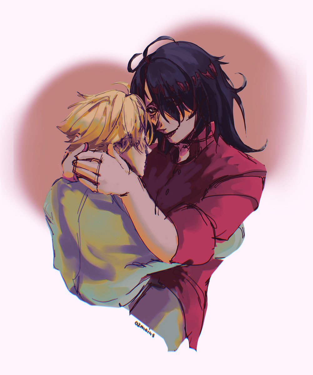 ozmains's tweet photo. happy valentines guys 💗 #voxyu sketch cuz i haven't drawn them in a while and i miss them ueu https://t.co/KJfSHnYYgl