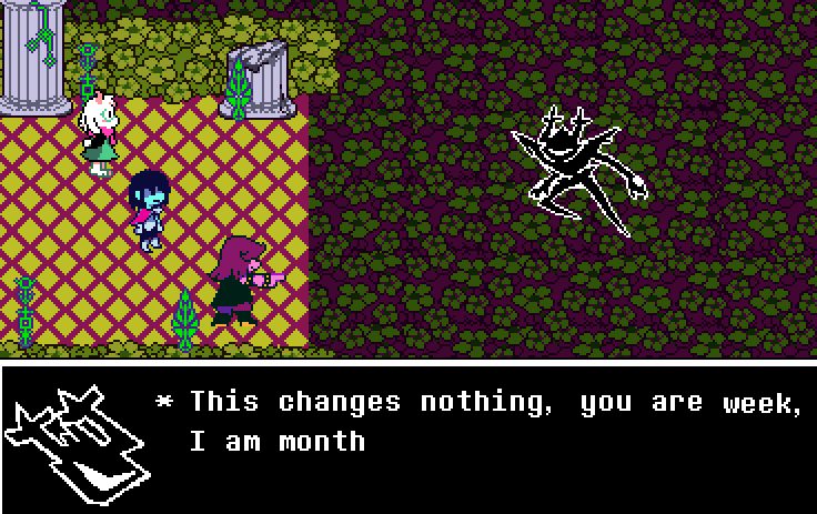 "Dess Knight believers are too toxic like Rudy is the Knight, let me believe it without yelling at me about red herrings."