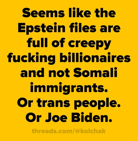 <a href="/MarkLynchSC/">Mark Lynch</a> #TrumpIsAPedoRapist #EpsteinTrumpCoverUp #ReleaseTheEpsteinFiles #MAGACultMorons