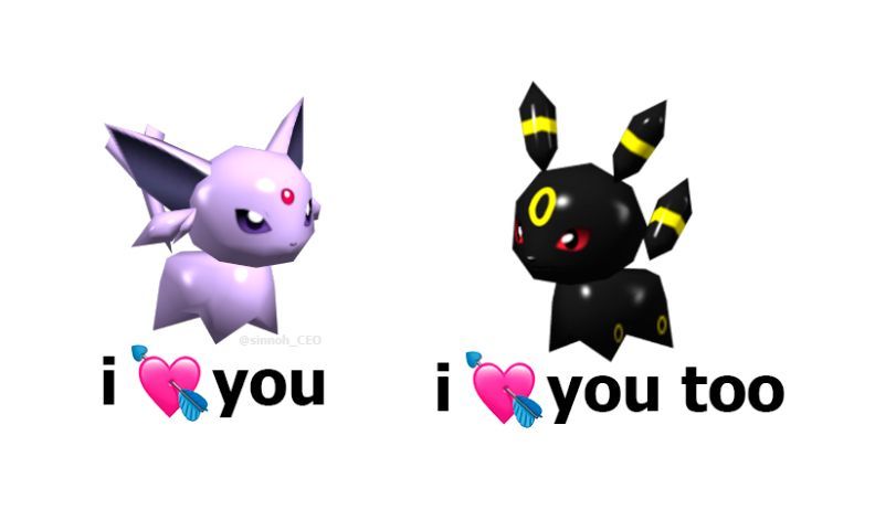 pokemon_twts's tweet image. happy valentines 💘
