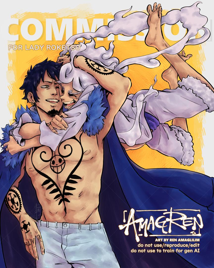 My commission by <a href="/amagrennn/">Ren 🍄 amagren</a> is complete and im in LOVE with it!!!!!!!
#lawlu