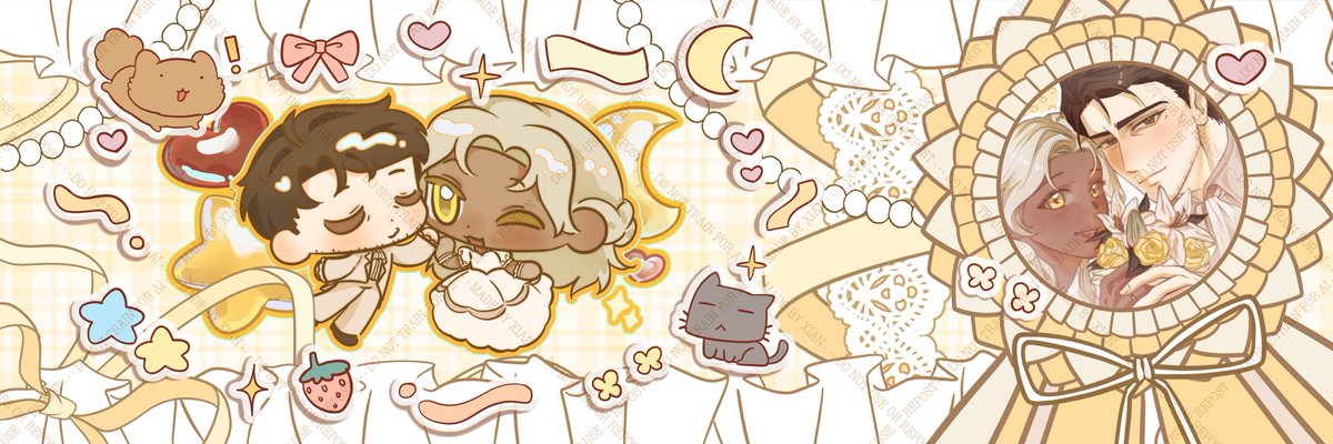 (❤️ &amp; 🔃 appreciated!)
Uploaded new service on Vgen !! >< 
🤍 Itabag banner art 🤍 for 2 slots!! 
Link to service on reply

For local IDN price DM me !!
#VgenComm #Vgen #VgenOpen