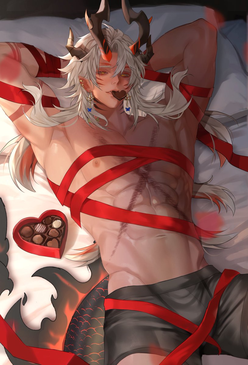 Happy Valentine's Day Darling ~ It's Time To Unwrap Your Gift 💝

🎨: #irohamurasaki9

#KaiyLust #VTUBER #ENVTUBER #VTuberUprising