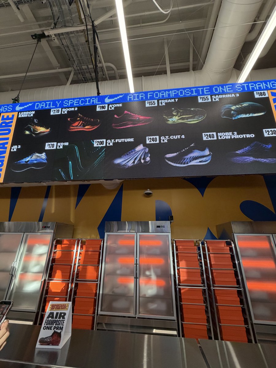 LUNCH IS SERVED: Nike turned Crenshaw High School’s Cafeteria into the craziest sneaker store you’ve ever seen 🍔🍕👟