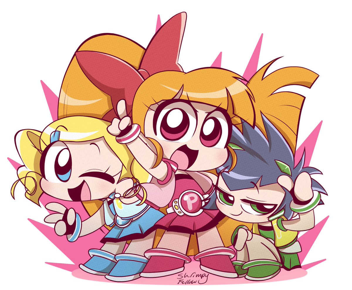 Chibi Z gorls #PowerpuffGirls #ppg