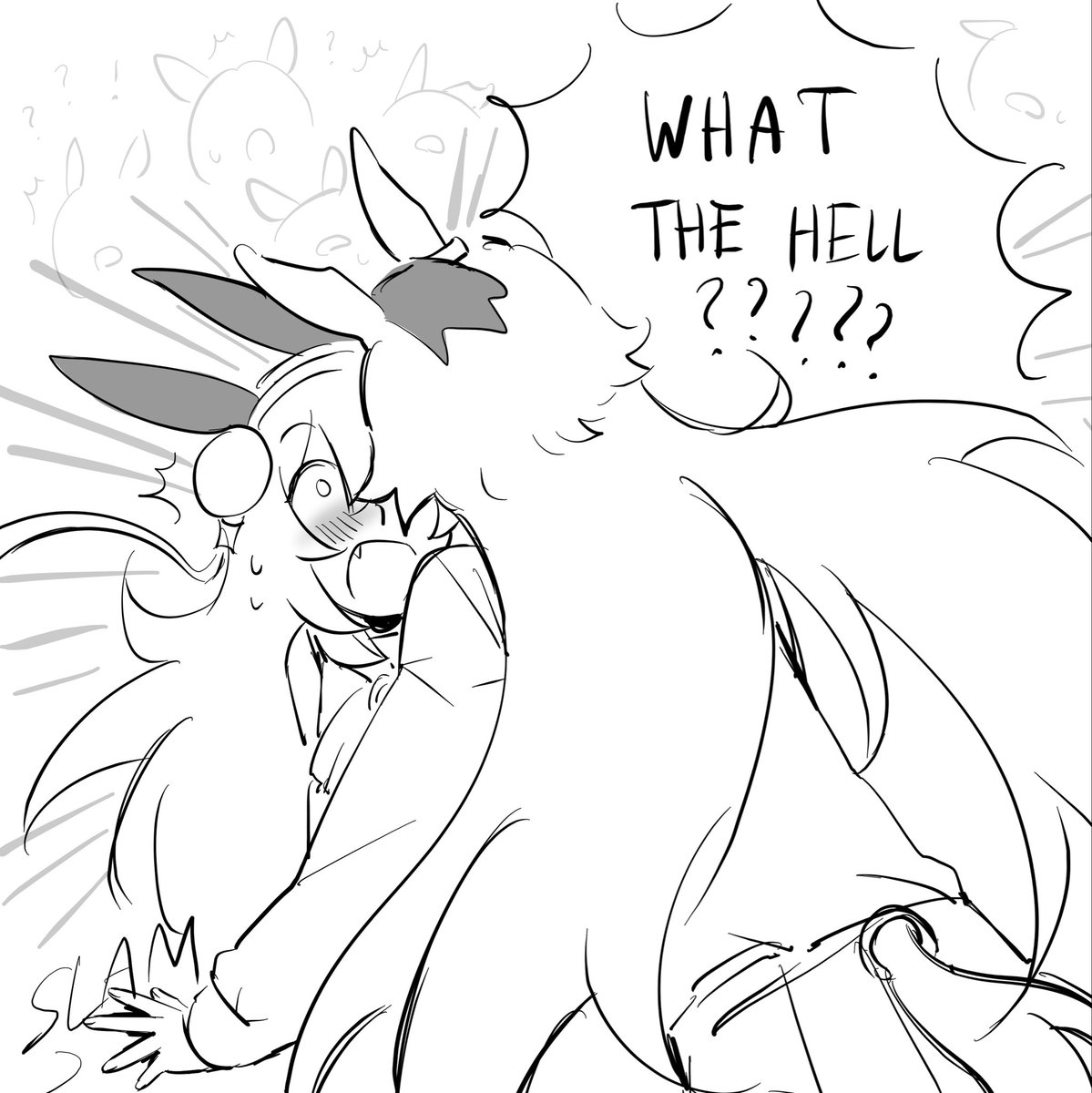 happy valentines day! have a silly ogutama comic (4/9) #ogutama #ogtm