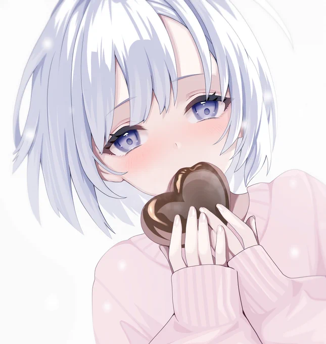 チョコ…甘いよ #イラスト #バレンタイン