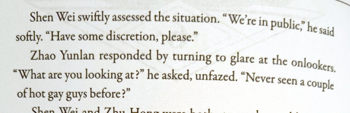 Mirilysw's tweet image. Zhao Yunlan, we don't talk about you enough when it comes to menace shous😩