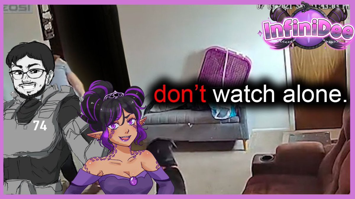 Back with another annual Horror Reaction Stream with the homie! Check my bio to catch us on the purple app! <3