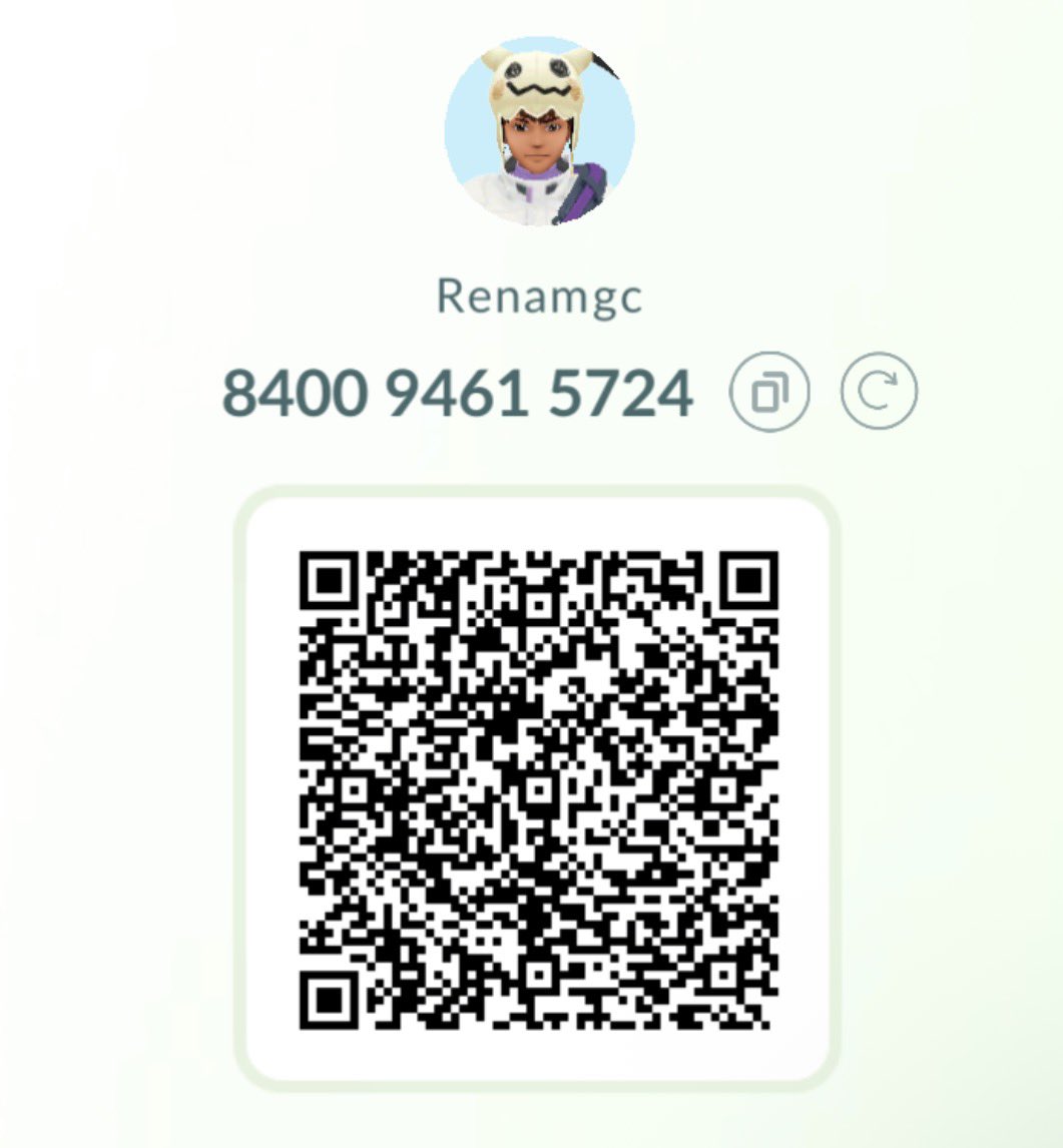 cgrenam's tweet photo. Vamos ser amigos no Pokemon Go??
Lets be Friends on Pokemon Go??

840094615724

#Pokemon #PokemonGO https://t.co/35aiSXGDQo
