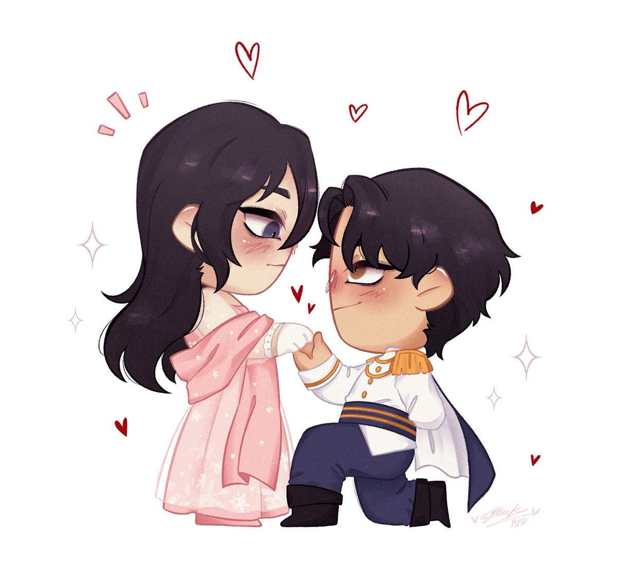 “Will you be my Valentine, เจ้าพี่?”

Art: คุณแบล็ค <a href="/eBlack_RED/">♡eBlackRED♡🩸🌻</a> 

คมช: นุวเอง

สุขสันต์วันวาเลนไทน์ค่า 💕🍀

ดาวเสาร์ย้ายแล้วขอให้ทุกคนได้พบพลังงานที่ใช่ฮะ ☺️

#อโยธยาเอยาวดี