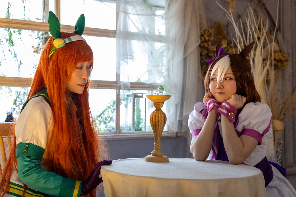 mitoracos's tweet photo. コスプレ Cosplay
ウマ娘　スペシャルウィーク
　　　　サイレンススズカ( @takecare_06 )

あこがれのひと。

photo➠シラスさんより( @shirasu1650 )
 #ウマ娘になってしまいました 
 #情熱のアオハル杯0205 https://t.co/FIb45qiuzb