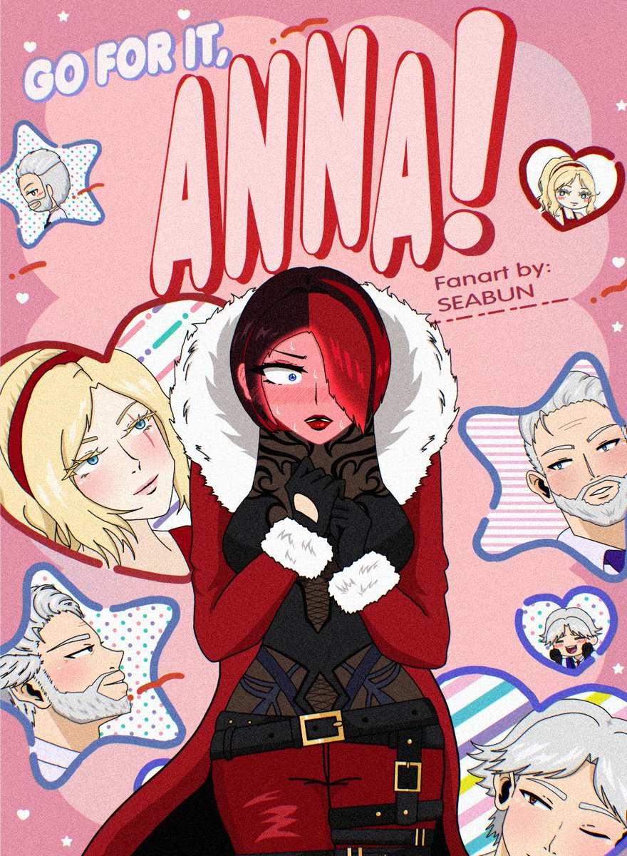 Happy Valentine's Day! I wonder who Anna's Valentine is? 👀🫣

#Tekken #TekkenFanart #AnnaWilliams #LeeChaolan #LidiaSobieska #VictorChevalier