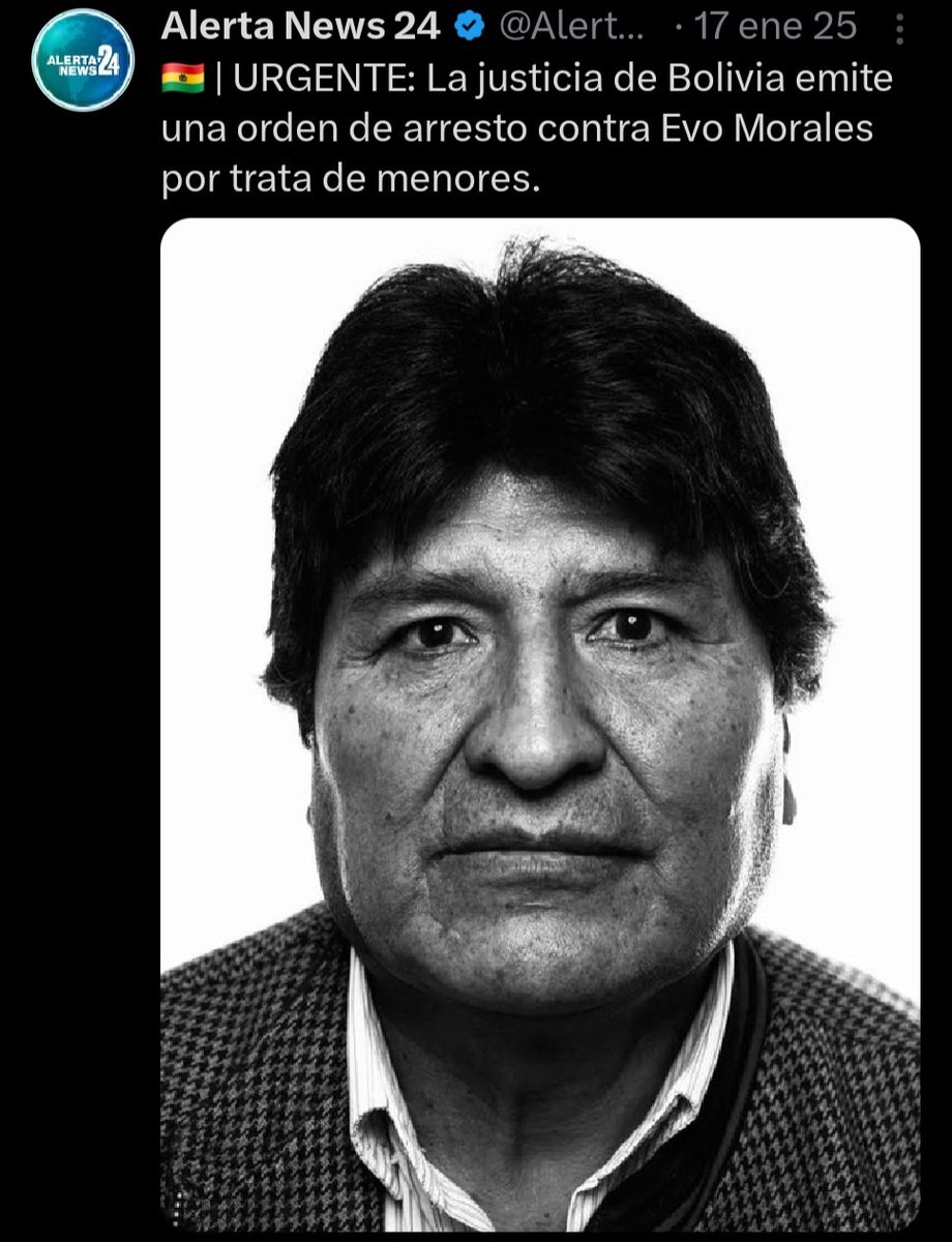 Pronto caerá el pedofilo de Evo Morales