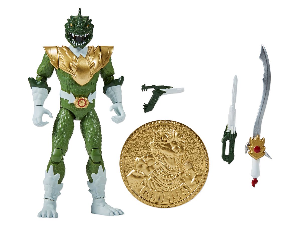 RangerBoard's tweet photo. New official photos of the Green Godzilla Kaiju Ranger from the "#Godzilla vs. Mighty Morphin #PowerRangers II" comics by @IDWPublishing/@boomstudios, releasing in March!
Will it join your collection? https://t.co/ZJWgw8t1S6