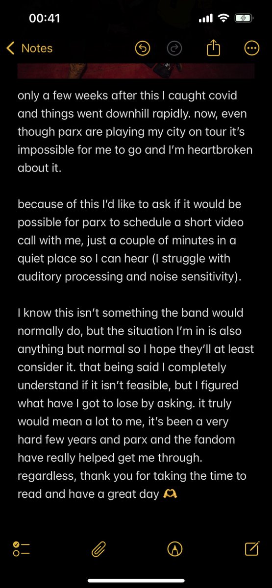 I know there are more important things going on in the world but I’m trying to get this message to <a href="/waterparks/">WATERPARKS</a>/<a href="/TeamWaterparx/">TEAM WATERPARKS</a> and if any of you wanted to tag them and vouch for me I’d appreciate it 🫶