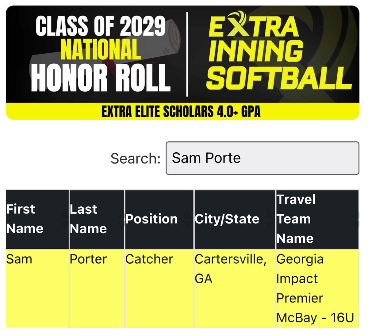 Sam Porter tweet media