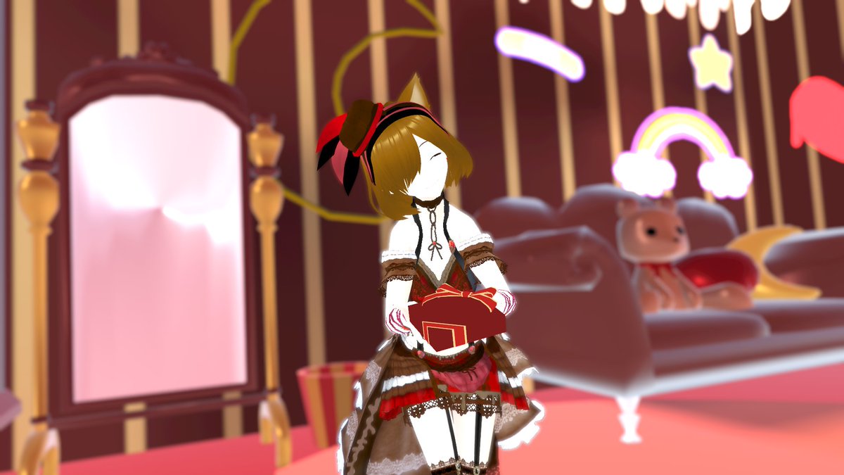 甘いチョコは好きですか?

Happy Valentine

あさらんさんのワールド
バレンタインチョコが貰えるワールド
cluster.mu/w/75aa06fa-562…
#cluster