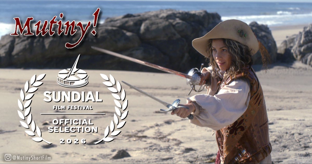 Thank you <a href="/ReddingSundial/">Sundial Film Festival</a> for selecting <a href="/MutinyShort/">MutinyShortFilm</a> to be a part of your festival!!  We’re looking forward to seeing our film on the BIG SCREEN March 21st @7:00p in Redding, California!!   
sundialfilmfestival.com
MutinyShortFilm.com
<a href="/MatthewGratzner/">Matthew Gratzner</a>