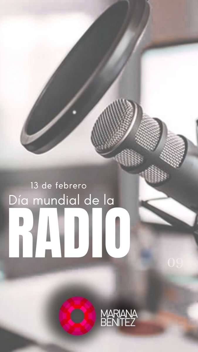📻 Hoy conmemoramos el Día Mundial de la Radio, un medio que informa, acompaña y fortalece la vida democrática de nuestro país.

Reconozco la labor de quienes, desde los micrófonos, ejercen el periodismo con responsabilidad y compromiso social.

La radio sigue siendo una voz