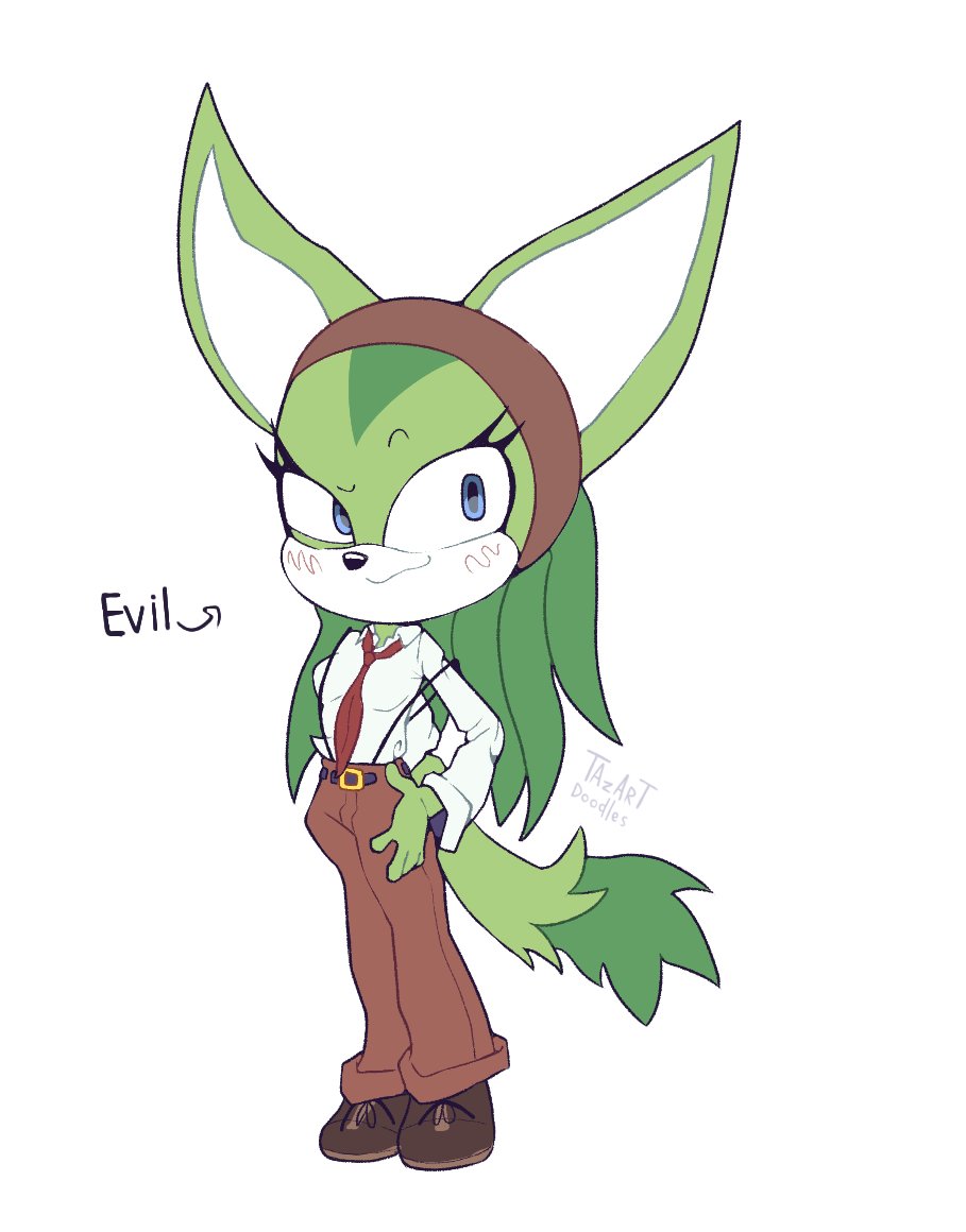 A doodle to remember Megani The Jackal #SonicTheHedgehog