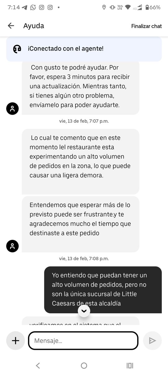 pingulocoproduc's tweet photo. @AtencionProfeco @Profeco intenté resolver el asunto con @Uber_MEX y su soporte sólo se limita a decirme que me espere otros 40 minutos para poder cancelar sin cargo. Por favor ayúdemme. 2/2 https://t.co/oIXA7fJEMT