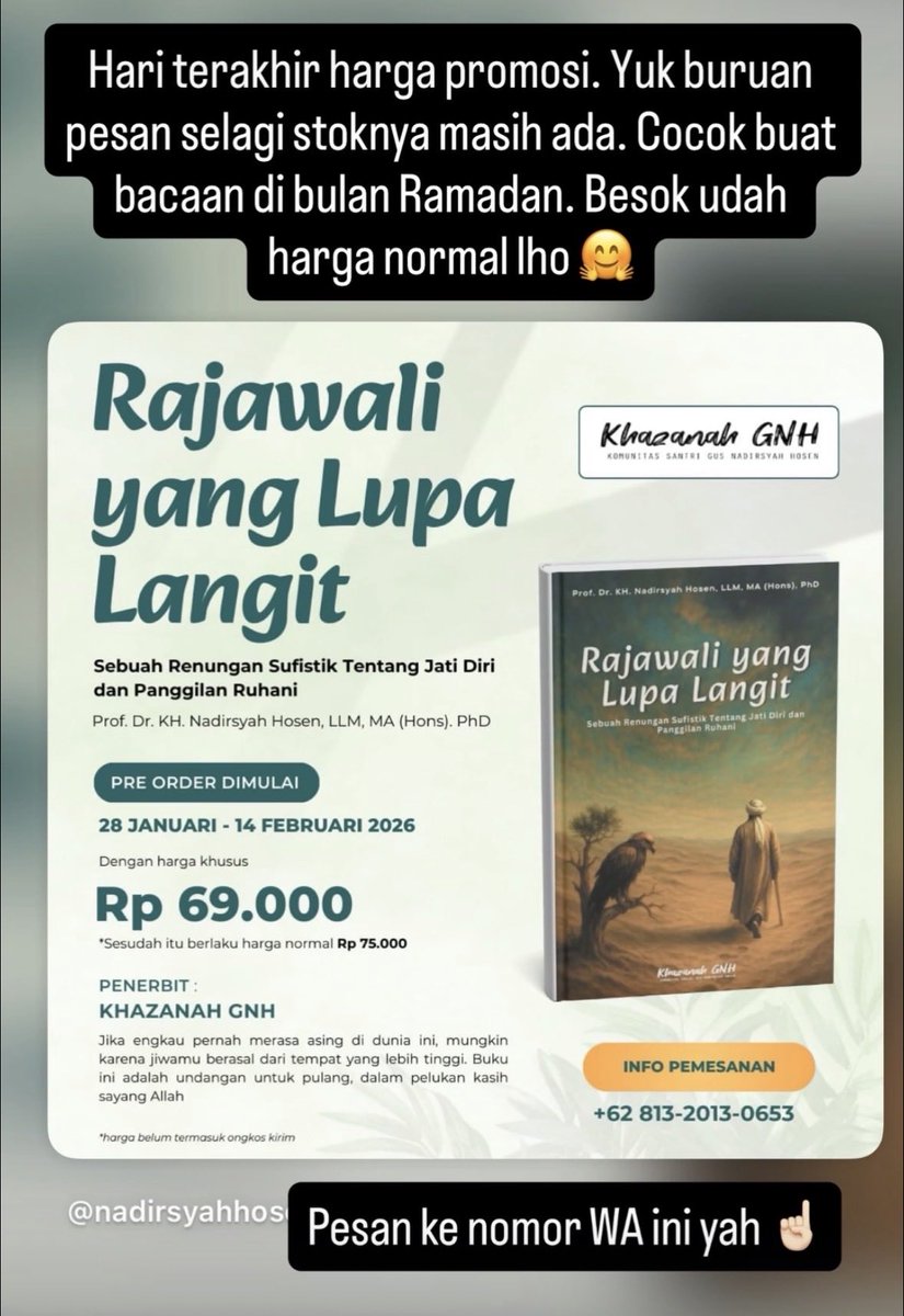 Yuk dipesan sekarang 🙏🏻