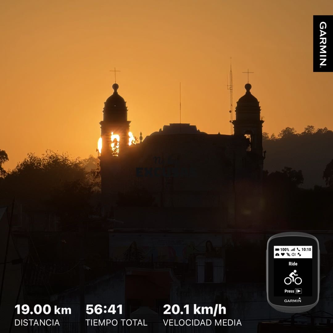 Leve la nieve 🚴🏽‍♂️ #beatyesterday #garmin