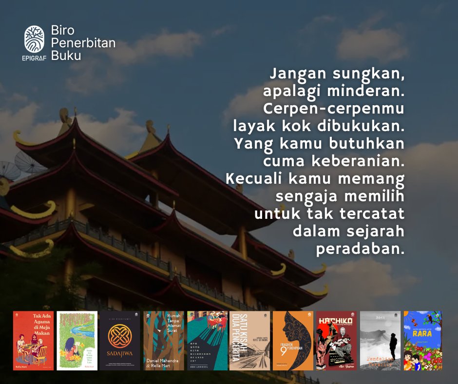 EPIGRAF
sebab setiap orang punya cerita

Konsultasi menerbitkan buku:
kontakepigraf@gmail.com