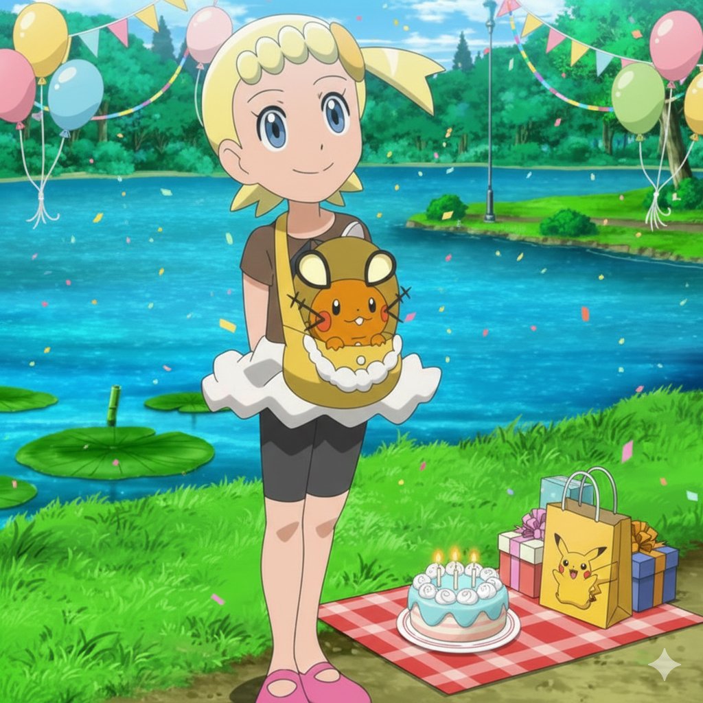 Today it’s my little sister <a href="/TheDedenne2000/">🌸🌺Bonnie Eureka🌺🌸(Flabébé)</a> birthday today!!!!!! Happy birthday 🎈🎂🎁🎉🎊 to our lovely amazing precious little sister!!!!!! 😄😁😆