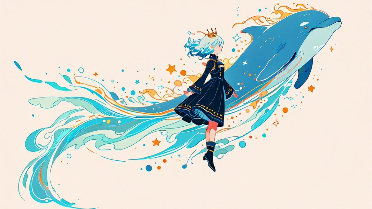 蒼海の主】#AIイラスト