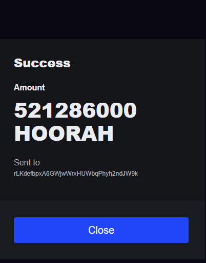 HOORAHcoin's tweet photo. BURN COMPLETE! https://t.co/5iO9wNj6e7
