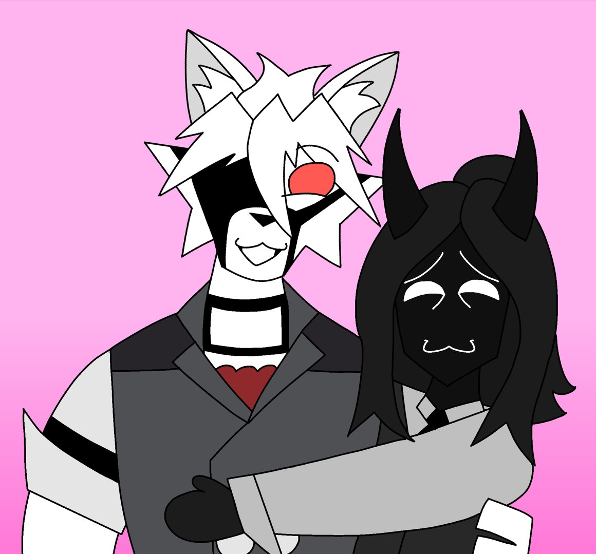 Happy Valentines Day! This time I'm the one drawing LatteWolf (this doesn't happen very often for a reason)

#yumeship #zzzero #zzzoc #lattewolf #lycaqt
