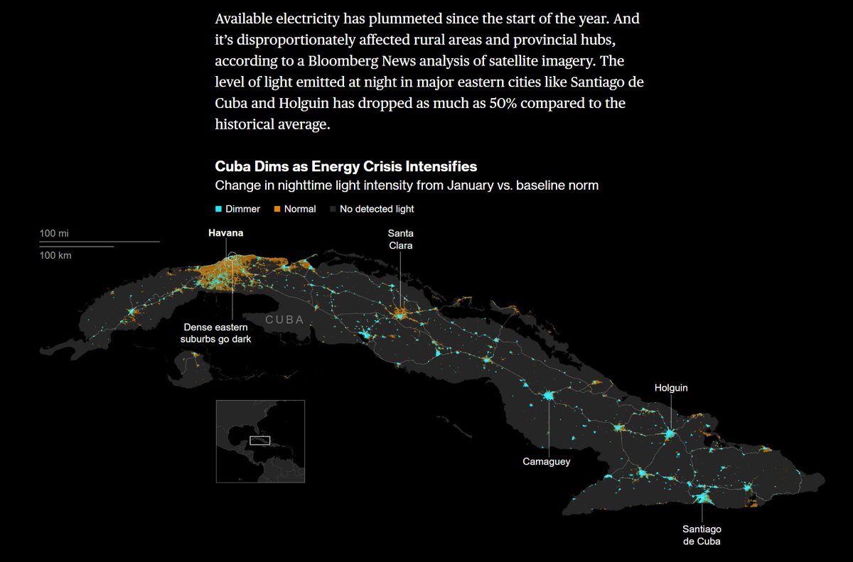What the US regime is doing to Cuba is TERRORISM: intentionally harming and killing as many civilians as possible in order to accomplish a political goal (change of government).

The US regime has imposed a barbaric medieval siege to deny electricity to 11 million Cuban civilians