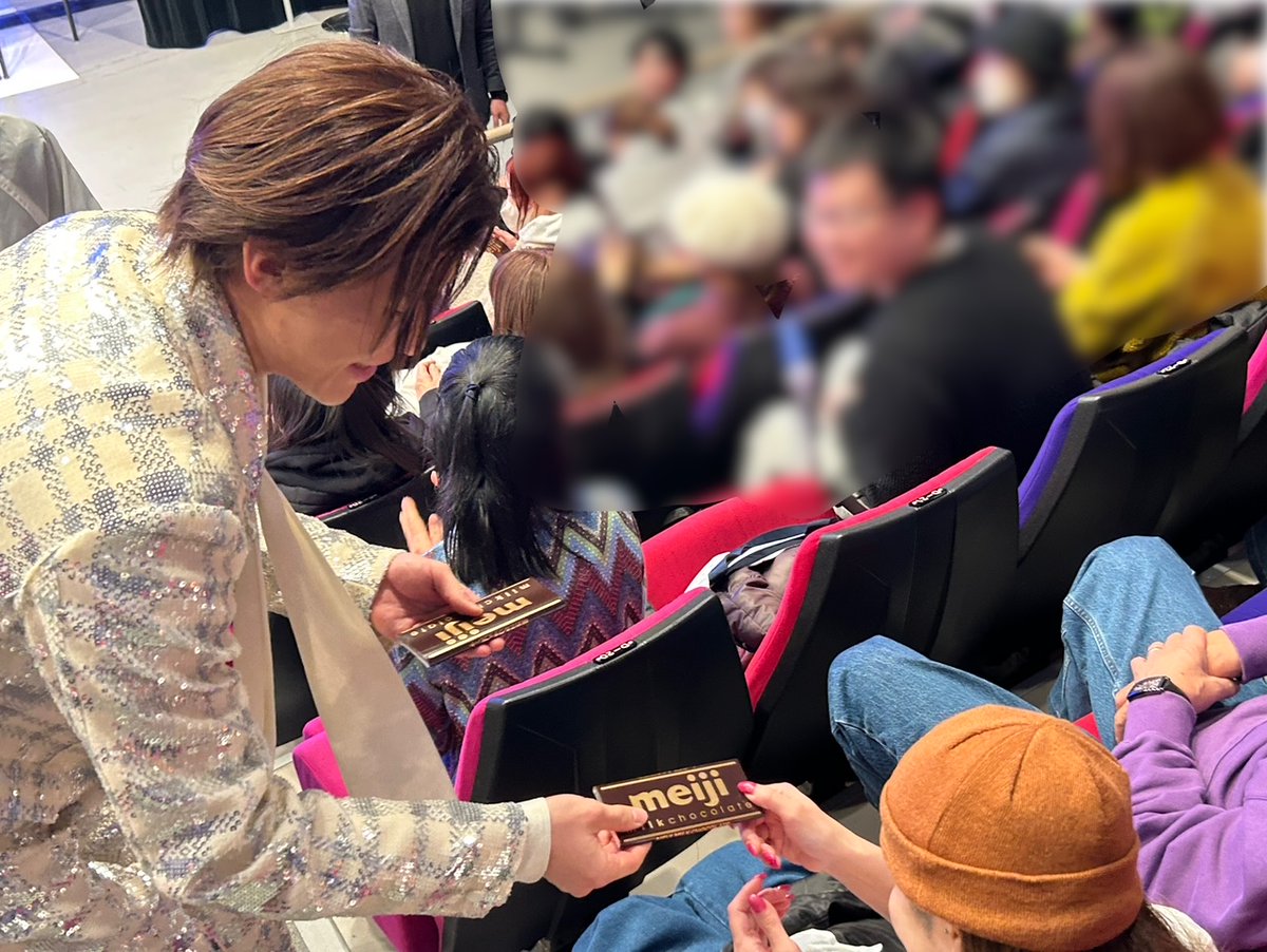 💕🍫今日はバレンタインデー🍫💕 #ごきげんようじ 冬の公開生放送