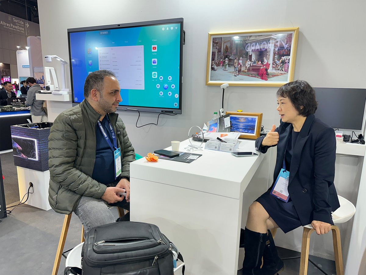 hzGaoke's tweet photo. Gaoke wrapped up a great show at Integrated Systems Europe 2026, Barcelona
Booth 1A300, Hall 1 — showcasing interactive flat panels, LED all-in-one displays &amp; digital signage.
Thanks to everyone who visited us! 🚀
#ISE2026 #Gaoke #SmartDisplay https://t.co/pkxEH7IOv0