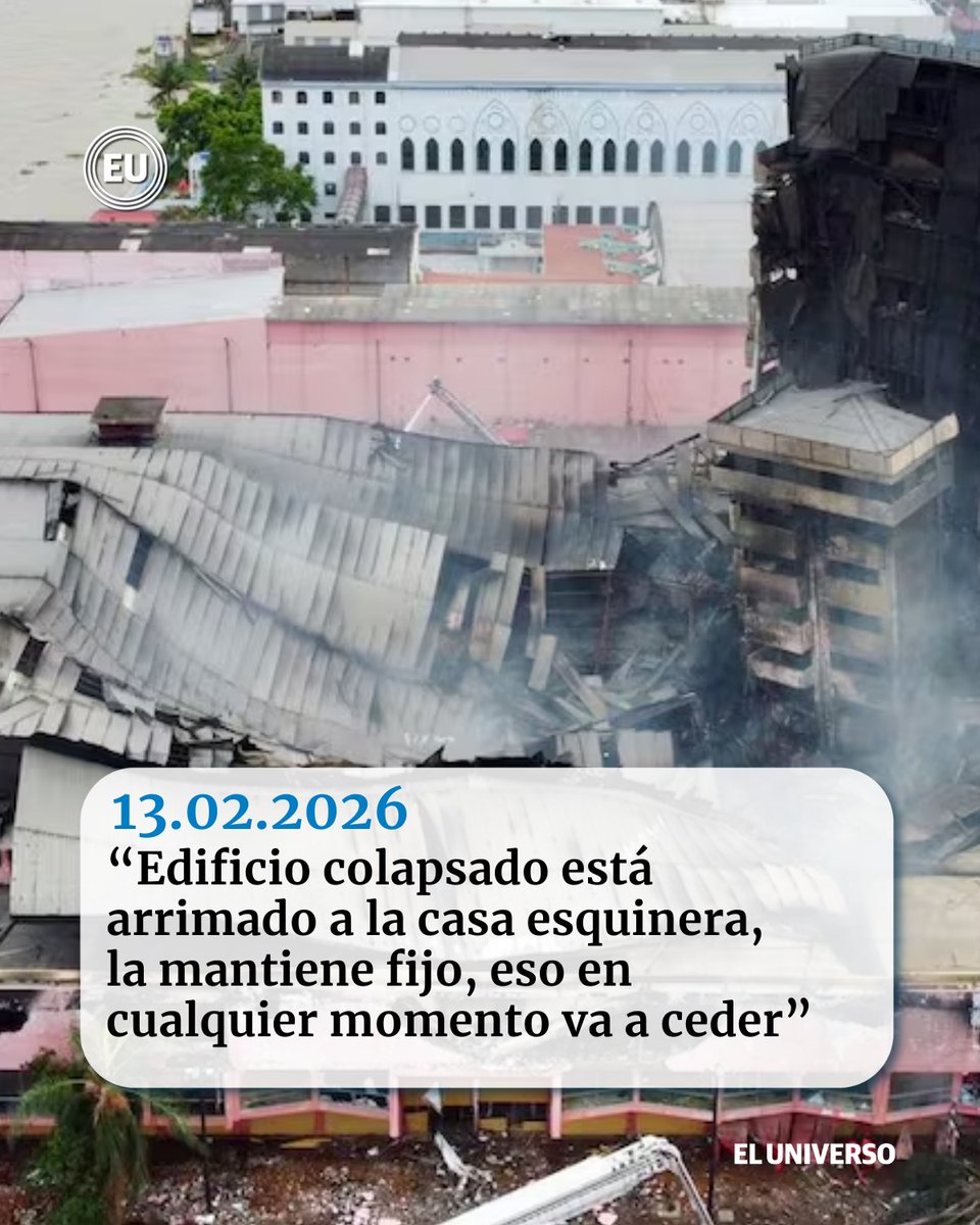 👉🏻ow.ly/6Ege50YfBv0 | “Edificio colapsado está arrimado a la casa esquinera, la mantiene fijo, eso en cualquier momento va a ceder’: así está la situación en el #Multicentro tras 60 horas de labores
