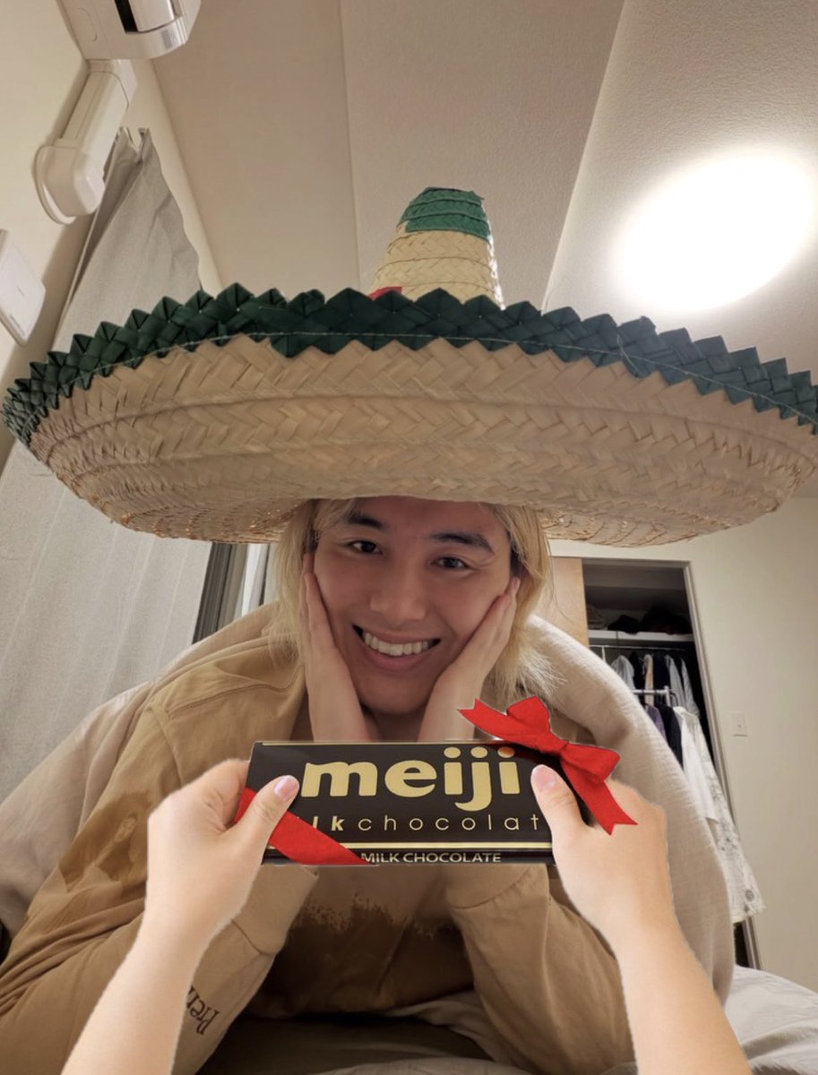 ど、ど、どうぞ🍫💖