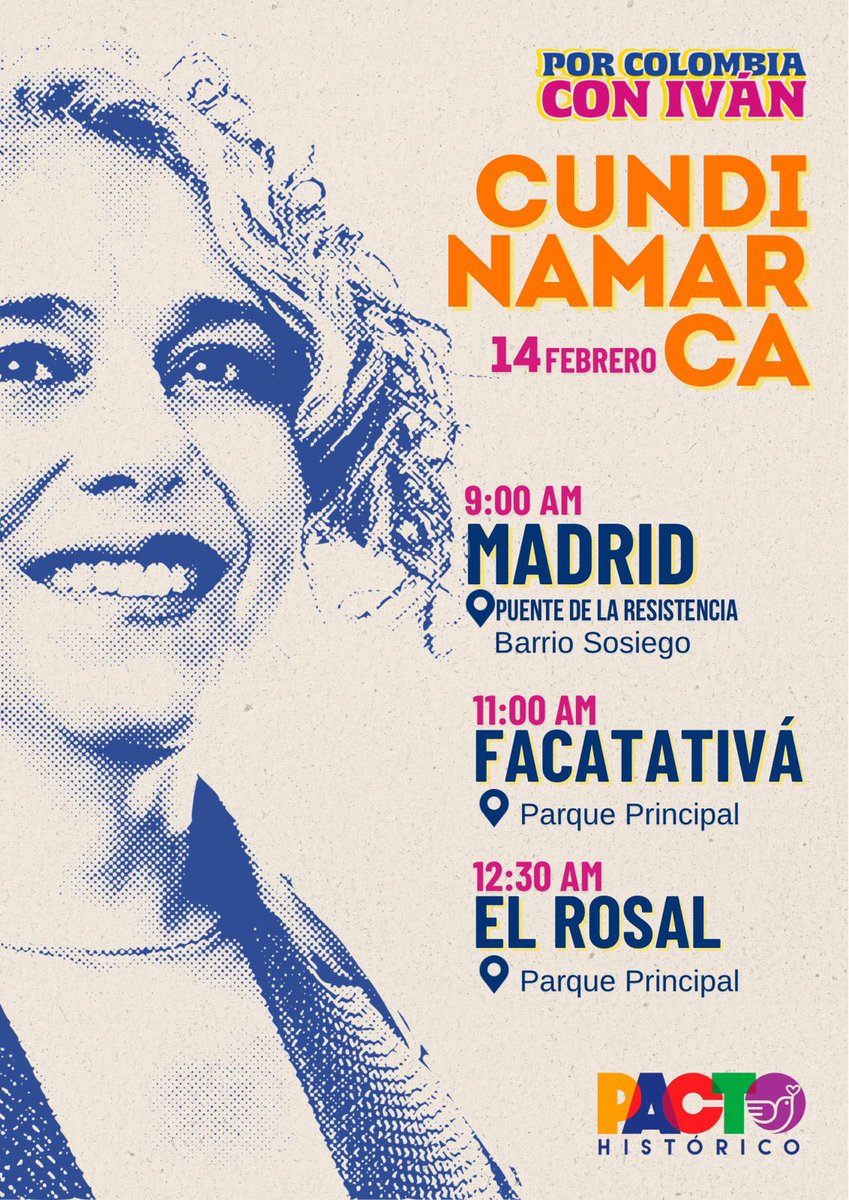 Seguimos nuestro recorrido de campaña en Cundinamarca.