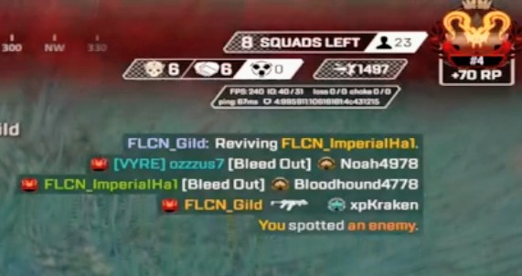 Best player in the world as 3 stack fighting random golds but the problem is the dropship.
I hope Noah enjoyed his time in ranked.