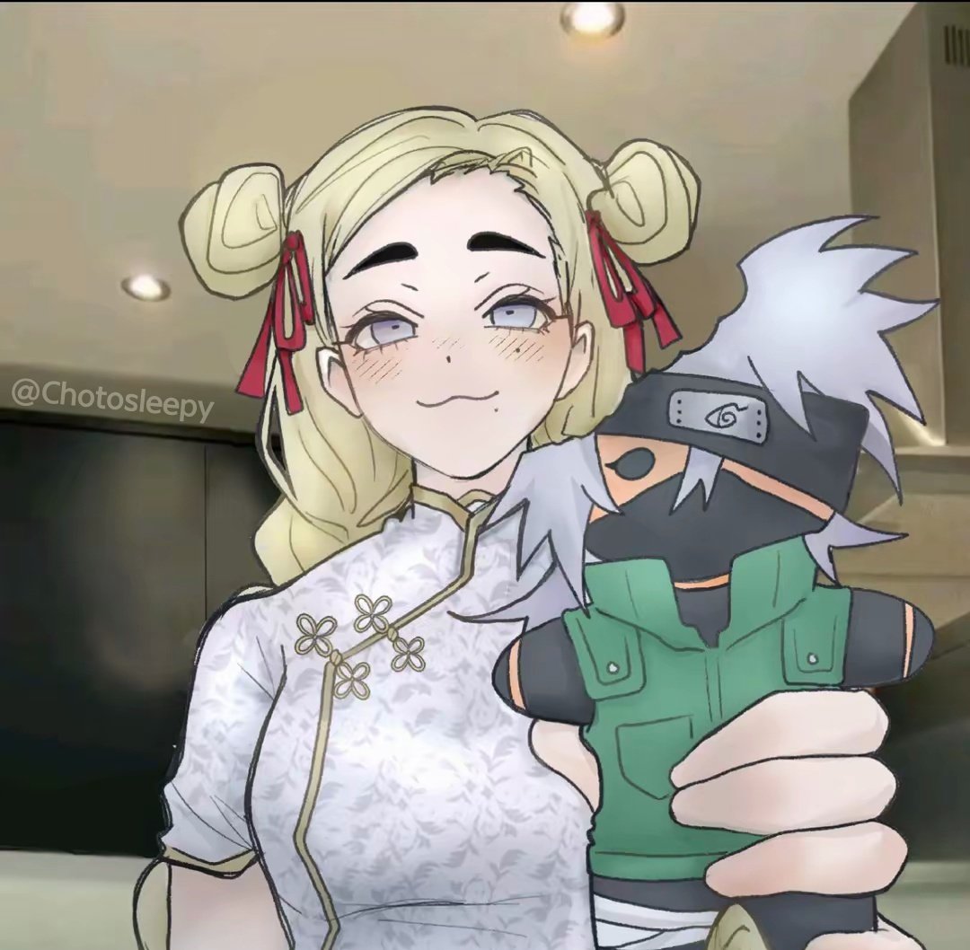 comphetforBTS's tweet photo. Us. Kakashi and I. She ragebaits me and I go ballistic every time #perfectmarriage (Art cred chotosleepy) https://t.co/MO4NpSEoPc