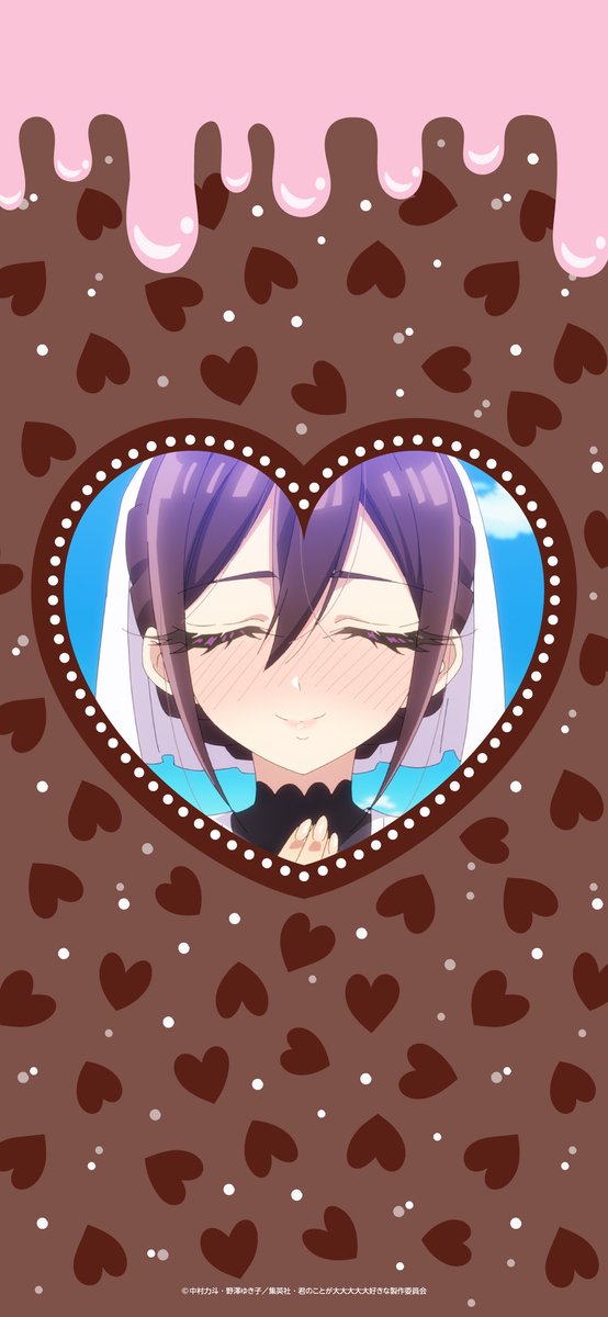 アニメ100カノ ❤️Happy Valentine's Day!❤️ ＼ ハッピー