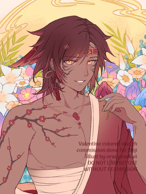Valentine request done for Thank you so much for your kind support~!