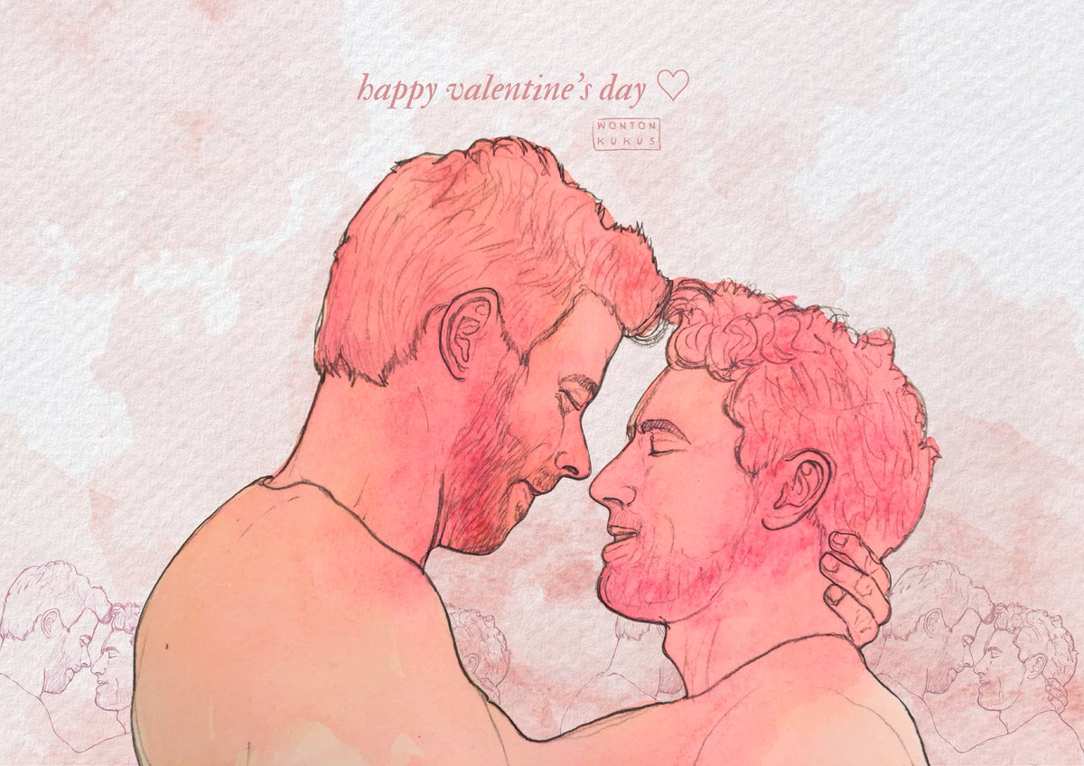 happy valentine's day to all my beautiful girls and gays out there ♡