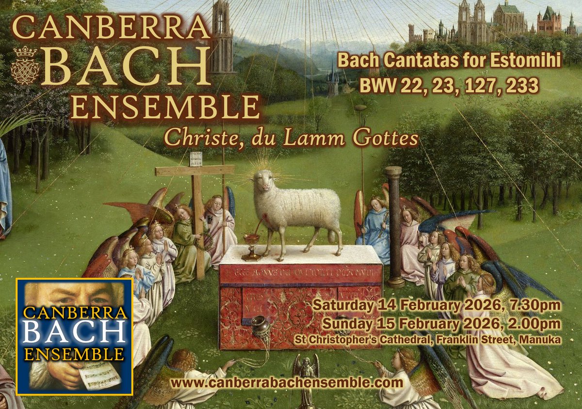 realbach's tweet photo. This Weekend - Bach for Estomihi - https://t.co/7VZ2rR8qY6 https://t.co/JCqnueAnwt