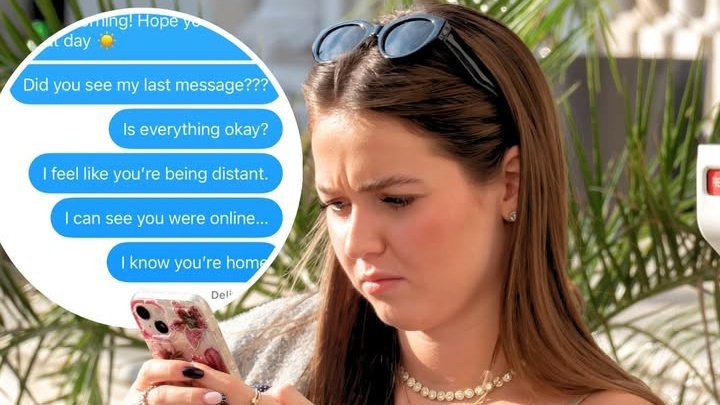 A woman arrested after sending Man  over 159,000 texts after first date
