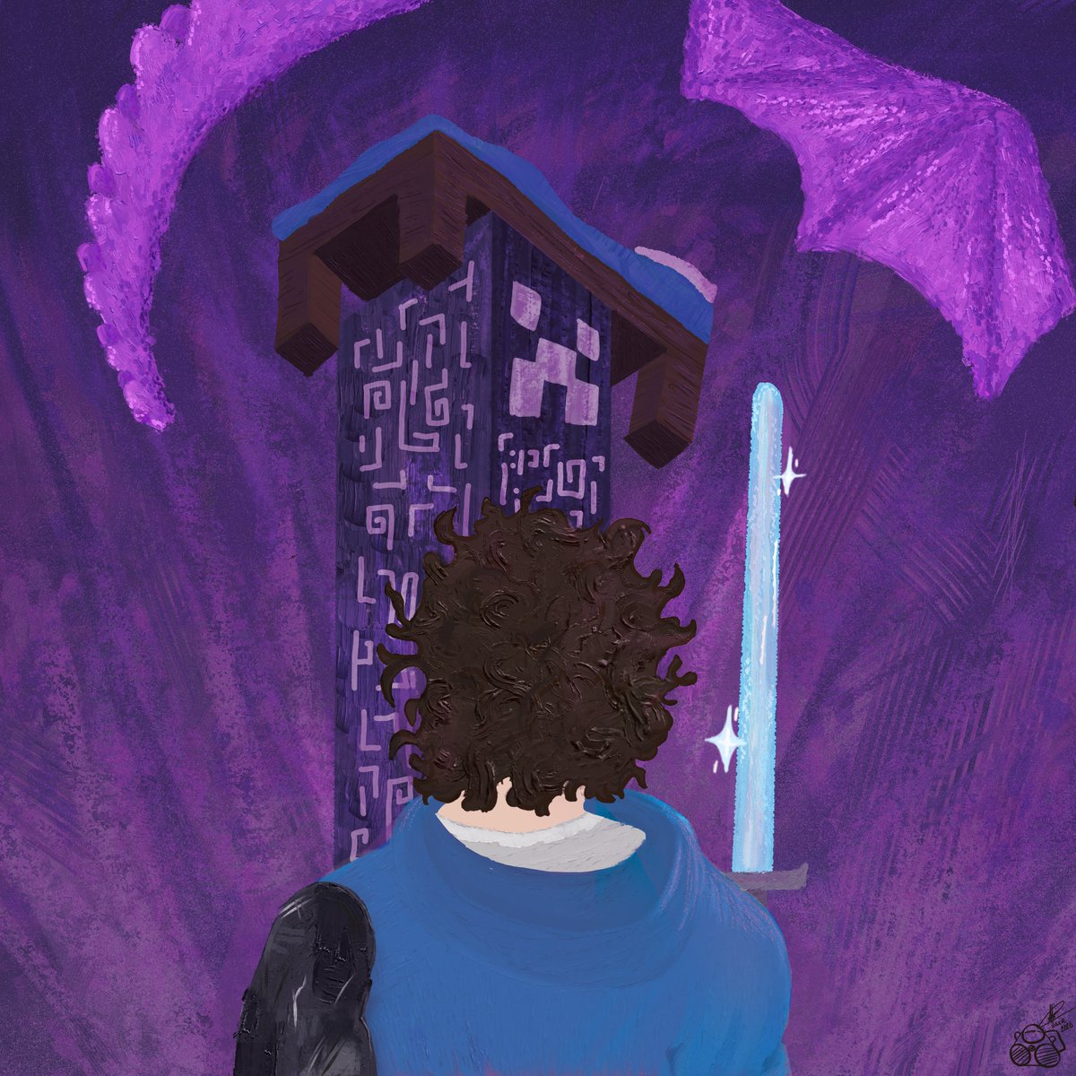Practicar speedruns? matar a la dragona? Así me lo imagino yo a tricka :>