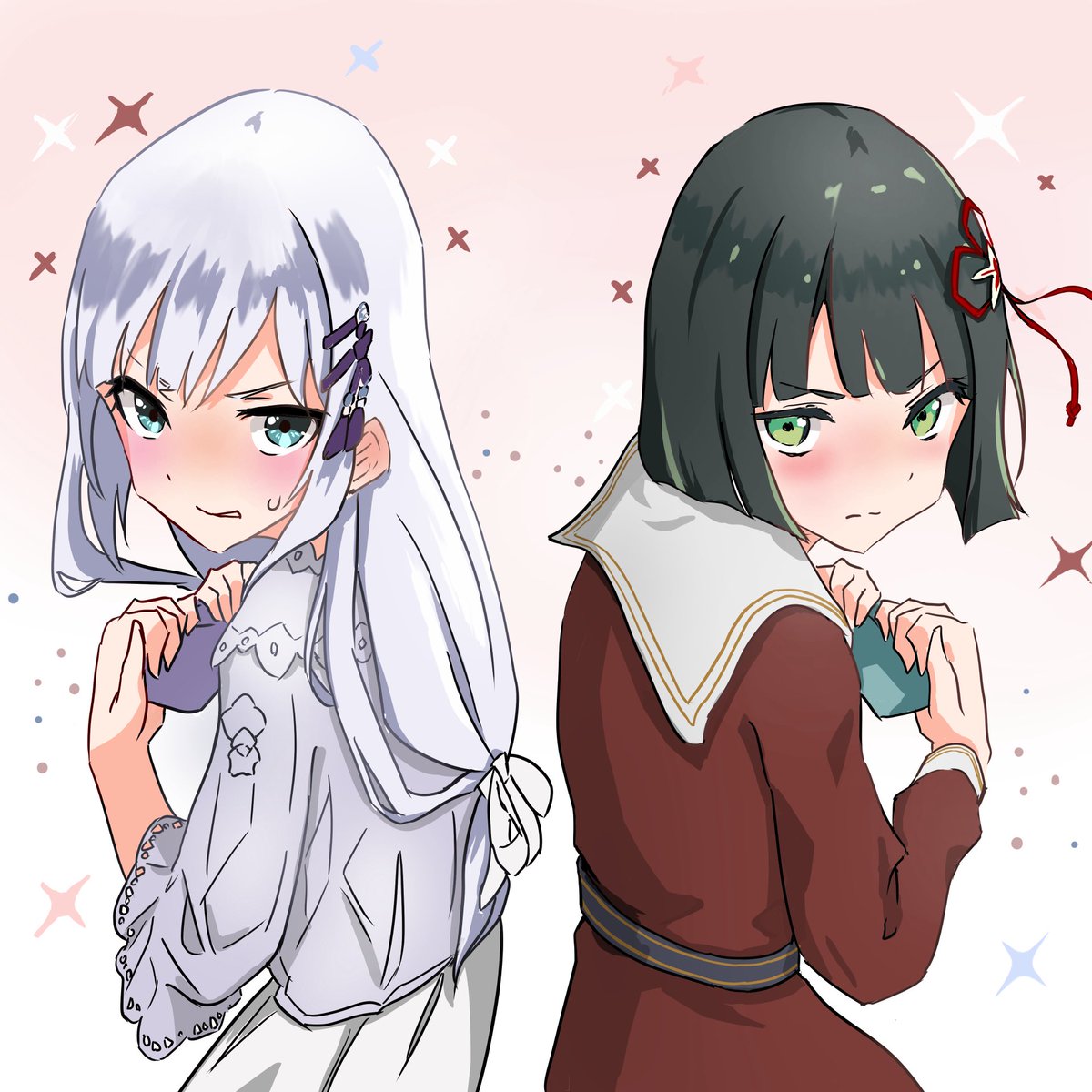 去年の再掲ですがハッピーバレンタイン
紬と吟子は早く共演するんだよぉ！